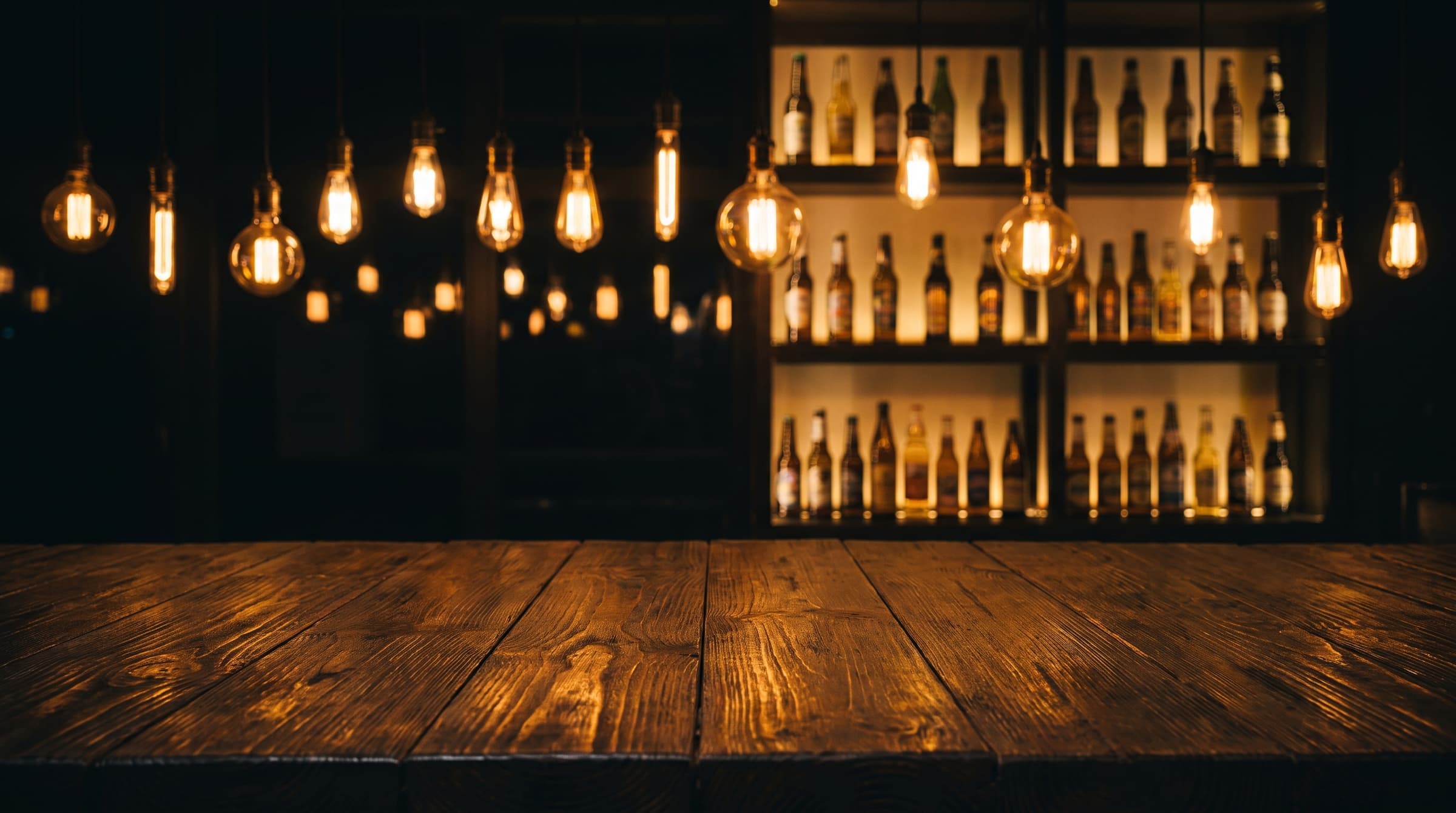 Mesa de Birra Bier con cervezas del mundo