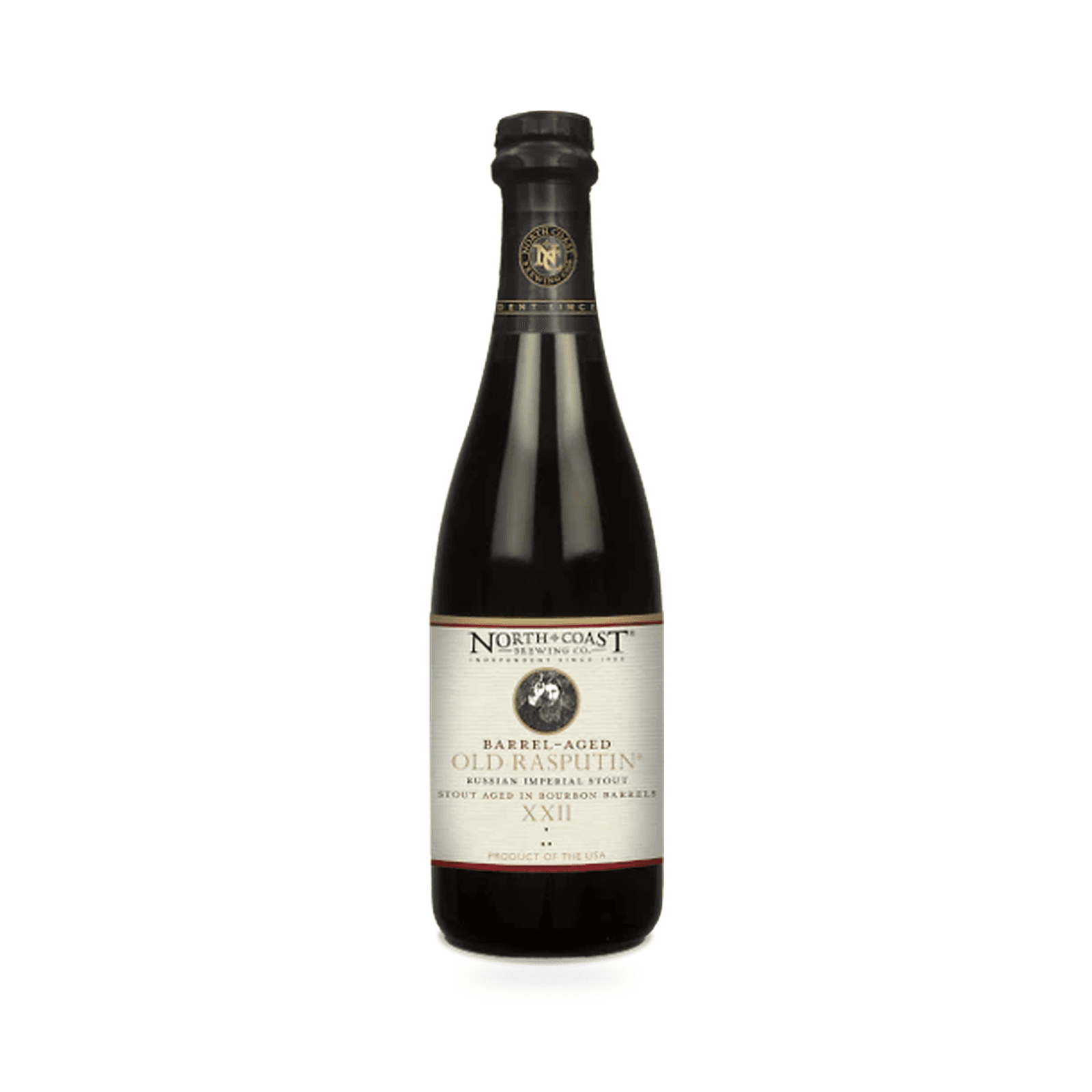 North Coast Barrel Aged Old Rasputin XXII Bourbon Whiskey